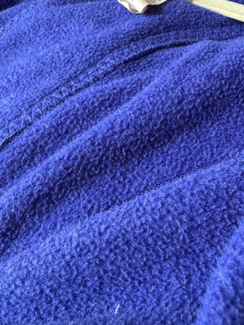 Lululemon Athletica Cobalt Blue Fleece & Nylon Full Zip Jacket Size 6